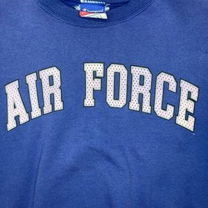 Air Force Academy Single Stitch Champion Pullover

Size Large